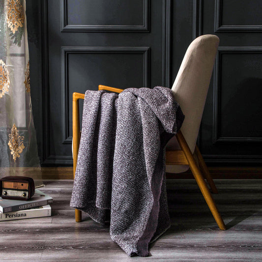 Plaid Cocooning en Maille Douce – 130x160 cm