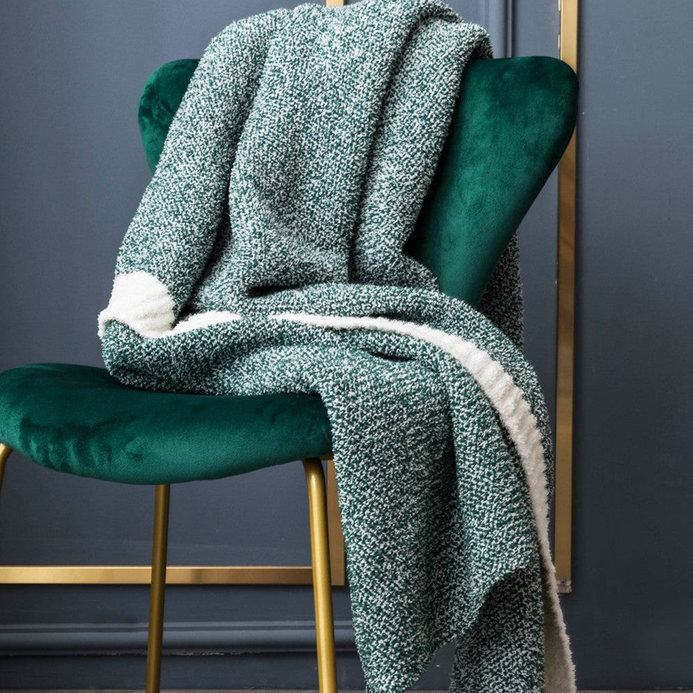 Plaid Cocooning en Maille Douce – 130x160 cm