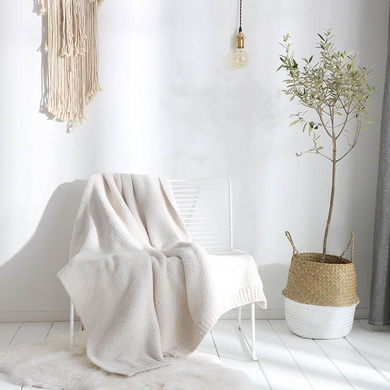 Plaid Cocooning en Maille Douce – 130x160 cm